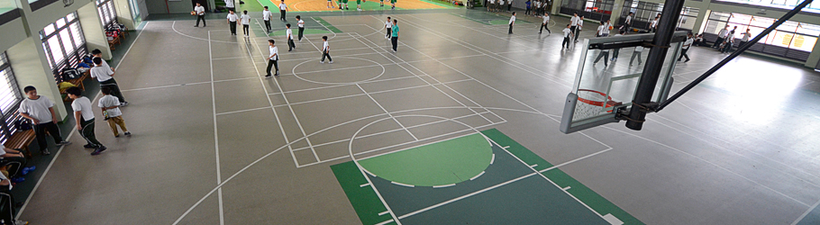 De LaSalle College, Manila, Philippins - Decoflex™ Universal Indoor Sports Flooring